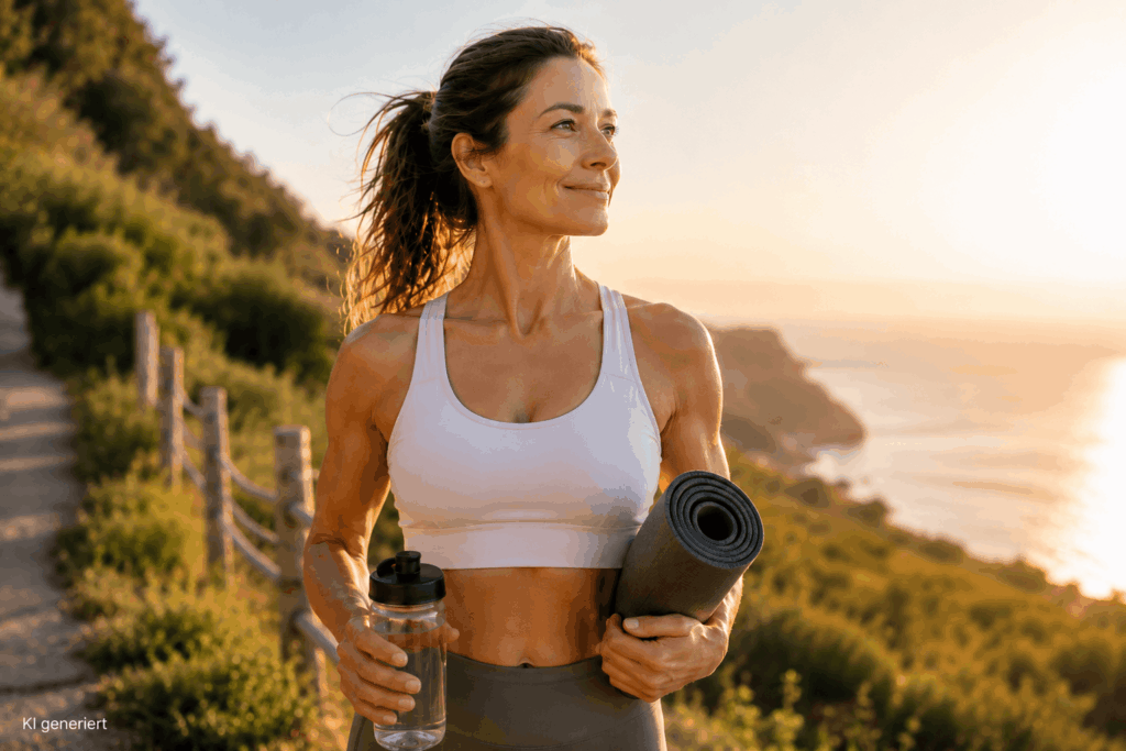 Frau beim Sport