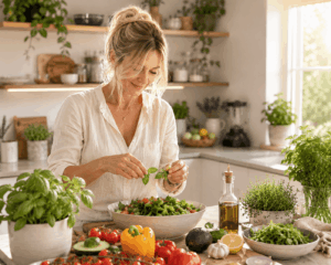 Frische Kräuter und knackiges Gemüse verleihen jeder Mahlzeit die perfekte Note